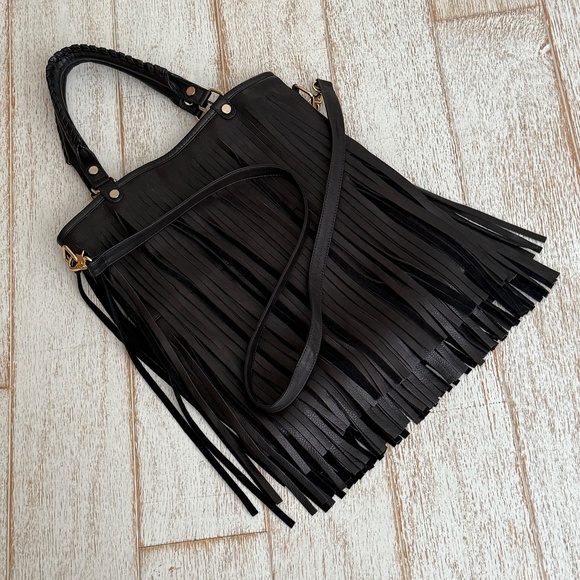 B-Low The Belt Twiggy Fringe Shoulder Bag - Picture 4 of 11
